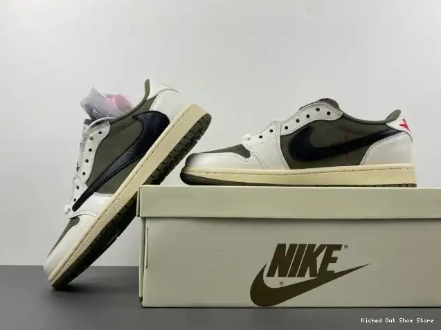 Kick Theory AIR DM7866-200 OLIVE OG JORDAN SCOTT MEDIUM TRAVIS 1 X LOW 0501